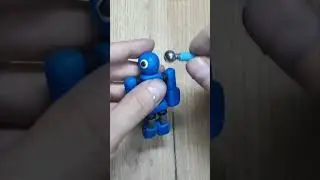 Радужные друзья из пластилина. Блу. 