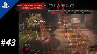 Diablo4 [PS5] S5 Infernal Hordes Tier Rogue Speed kill Duriel200 Clan Hawk and TAR