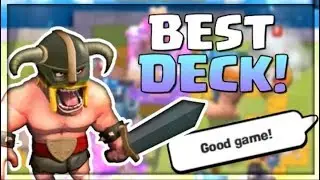 Unstoppable Mega Knight And Elite Barbarians Push Deck