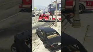 Оставил Пожарную Машину Без Присмотра в Гта 5