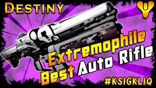 Destiny Extremophile Best Auto Rifle Amazing Perk Combo Review