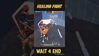 Last Zone Healing Battle Challenge🤯 In Cs Ranked Grandmaster Lobby 99999+IQ #shorts #freefire #trend