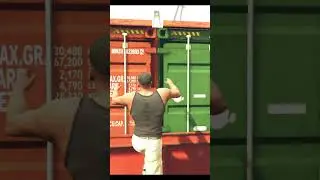 FRANCLIN STOLE SUPER CAR FROM SHIP #shorts #gta5  | GTA 5 GAMEPLAY