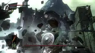 Demon Souls Tower Knight Boss Fight