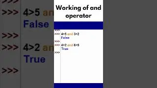What are logical operators in Python? #python #operators