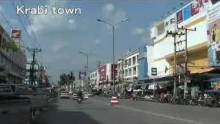 Krabi town night & day