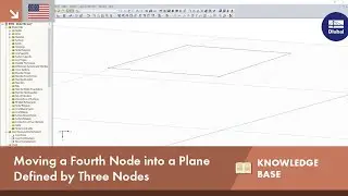 KB 001653 | Moving a Fourth Node into a Plane Defined by Three Nodes