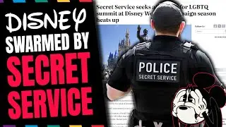 Secret Service to SWARM Walt Disney World in October for Reason You WON'T Believe!