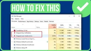 FIX VANGUARD USER MODE SERVICE HIGH CPU (2023) | How to Uninstall Vanguard