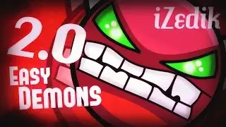 iZedik pasandose demons 2.0 - Geometry Dash