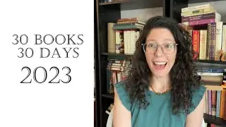 30 Books in 30 Days Readathon Announcement 2023