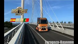 İBERİA DLC ZARAGOZA' DAN BAYONNE TESLİMAT RENAULT ETS2 TÜRKÇE #3