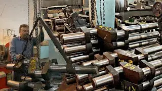 Crankshaft Grinding on Crank Grinder || Crankshaft Grinding Machine || Crankshaft Grinding Process
