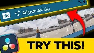 5 (MUST-KNOW) pro tips for using ADJUSTMENT Layers | DaVinci Resolve 19