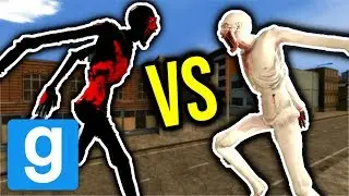 SCP-096 VS SCP-096-B!! (gmod scp)