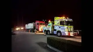 Изправяне  и изтегляне с МТЛБ на обърнат камион с 20т слънчоглед  до АМ Марица Димитровград 14.03.22