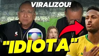 GALVÃO BUENO XINGA NEYMAR AO VIVO EM TRANSMISSÃO!