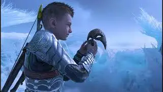 Atreus steals Odins mask after Thor tries to kill him | God of War Ragnarok