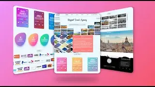 How to create full website using HTML, CSS and Javascript | Travel website