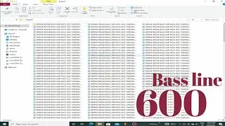 600 bass line pack 2022 - new bass line pack - bass line
