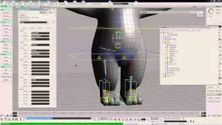 Softimage Animation Rigging Motor Tag Rig
