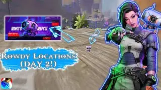 Rowdy Locations For Rowdy's Deep Cut Event(Day 2!) | Rowdy's Music Clips Apex Legends Mobile
