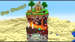 Minecraft but ‌မြေကွက် တစ်ကွက်ပဲ ရှိတယ်??!!