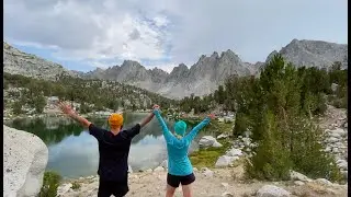 5 days exploring Kings Canyon National Park, Kearsarge Pass Kearsarge Lakes Matlock Lake Onion Vally