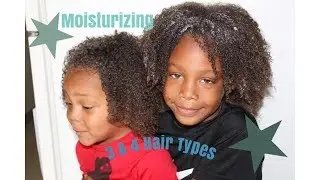 Moisturizing My Kids Type 3 & 4 Natural Hair