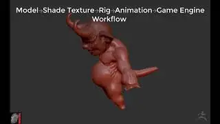 From Zbrush to Unreal4 _My sample work flow
