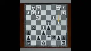 Brilliant Rook Sacrifice in Scandinavian Defense