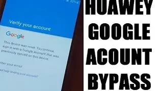 Hard reset and bypass google account verification on Huawei Y3ii | Huawei Y5ii 2017