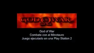 God Of War Minotauro Fight - Game Play