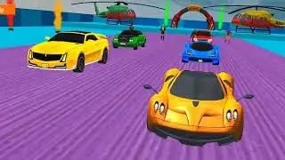 Impossible Car Racing Simulator 2024 ☆ Multiplayer Ramp Car Racing Stunt ☆ Android Gameplay ☆#car