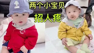 生了倆雙胞胎兒子，可讓韓國公婆給寶貝壞了，又去給這倆孩子祈福【韓國媳婦和小雪】