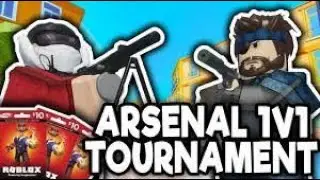 MY FIRST EVER ROBLOX TOURNAMENT (ARSENAL)