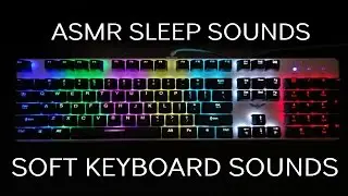 ASMR Sounds: Typing On A RGB Keyboard | Relaxation, Calming, Soothing, and Sleep Sounds