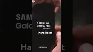 Samsung M31s M317f hard reset 