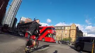 Riding from Russel Square to Stratford International