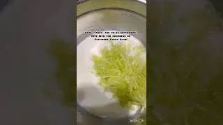 Refreshing Cucumber Tadka Raita#shorts #newrecipe #curdrecipe #recipe #cookingvideo #foodie
