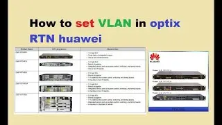 How to Configure VLAN in Huawei RTN unit