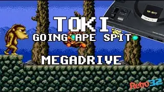 Toki: Going Ape Spit - 1992 Sega Mega Drive - PAL - OSSC