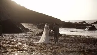 Tunnels Beaches Wedding Video // Devon, UK // Abi + Tom