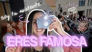 ASMR Eres famosa y soy tu asistente personal 💼✨🩷 (Agenda, Fotos, Fans)