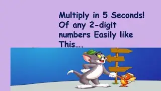 Multiply Any Two-Digit Numbers in 5 Seconds! Fun & Easy Trick for All Ages 👩‍🏫✨#trending #youtube