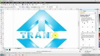Tutorial - Cara Membuat Logo Trans TV di CorelDraw