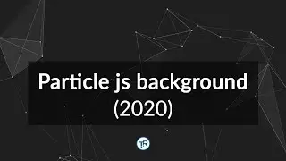 POLYGON PARTICLE JS (2020) | JAVASCRIPT ANIMATION