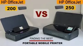 HP OfficeJet 200 vs 250 Mobile Printer Review !