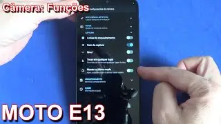 Motorola Moto E13 - Câmera: Funções