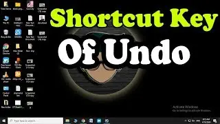 Shortcut Key Of Undo In Computer | Undo Button On Computer | Undo Key In Computer